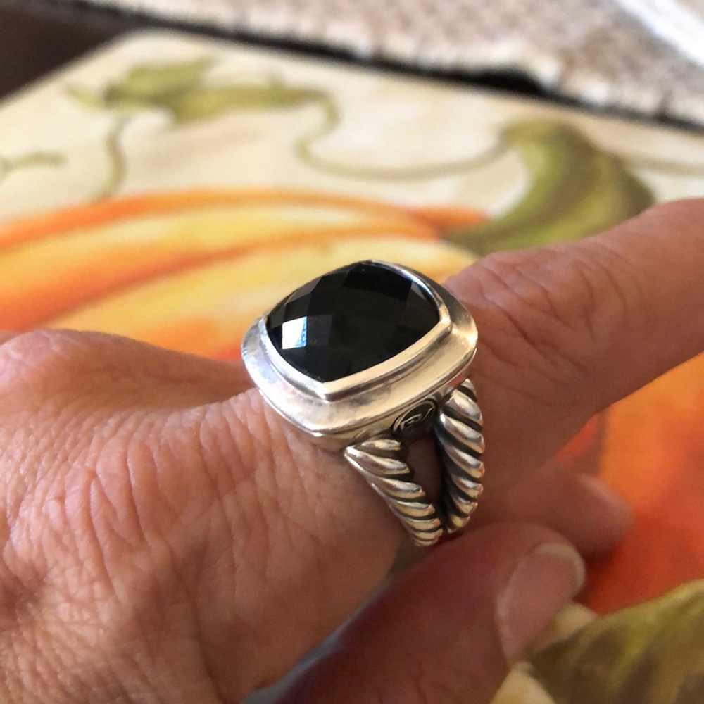 David Yurman Black Onyx ring